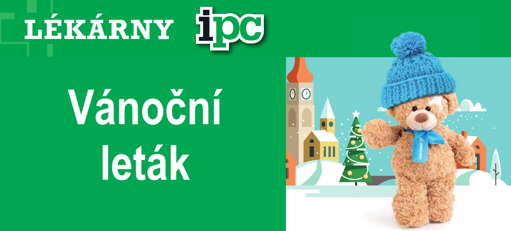 Vánoční leták LÉKÁREN ipc s platností od 18.11. do 31.12.2019